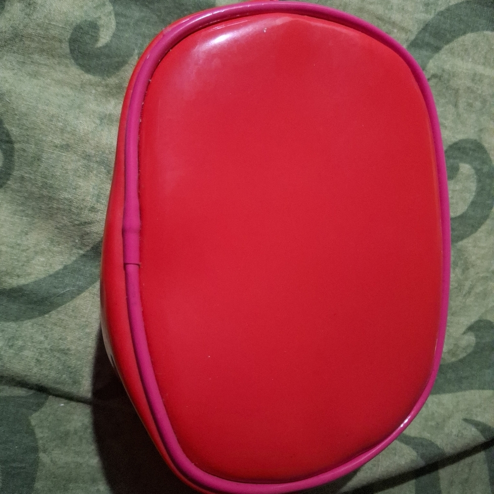 Tory Burch Bright Red Cosmetic Pouch - Picture 4 of 4